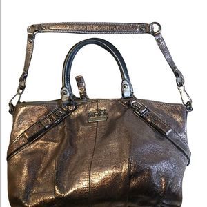 Coach  
Shimmer BronzeStyle Madison Sophia Satchel /Shoulder Bag  No H1020 15960